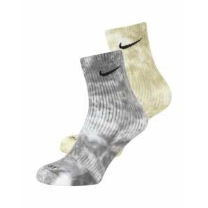Nike Sportswear Ponožky  šafránová / kaki / čierna / šedobiela
