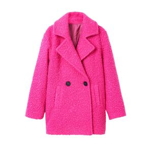 Desigual Kabát 'Fake Fur'  ružová