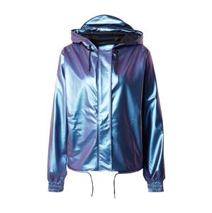 RAINS Prechodná bunda  modrá / fialová