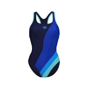 ARENA Športové jednodielne plavky 'WAVES PROFILE'  modrá / tyrkysová / tmavomodrá