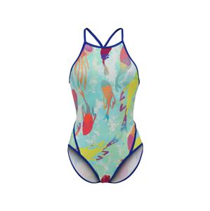 ARENA Športové jednodielne plavky 'MERMAID'  zmiešané farby