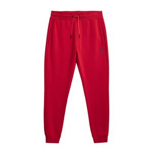 4F Športové nohavice 'CAS'  ohnivo červená / čierna