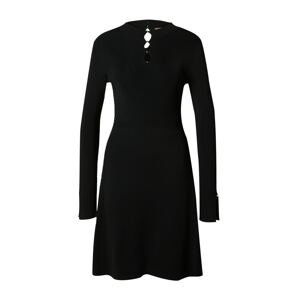 BOSS Black Pletené šaty 'Fuglia'  čierna