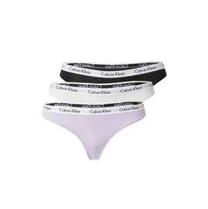 Calvin Klein Underwear Tangá  orgovánová / čierna / biela