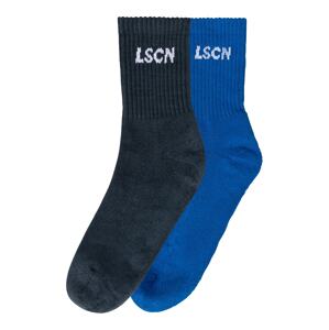 LSCN by LASCANA Ponožky  tmavomodrá / biela