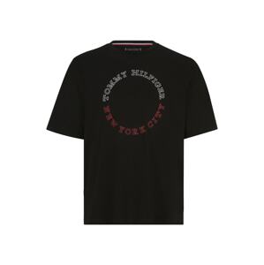 Tommy Hilfiger Big & Tall T-Shirt  červená / čierna / biela
