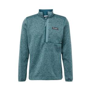 COLUMBIA Športový sveter 'Sweater Weather™'  nefritová / čierna / šedobiela