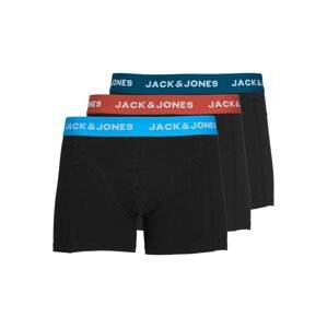 JACK & JONES Boxerky 'MARVIN'  námornícka modrá / svetlomodrá / červená / čierna