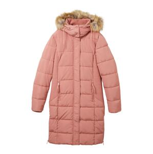 TOM TAILOR Zimný kabát  rosé