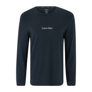 Calvin Klein Underwear Schlafshirt  námornícka modrá / biela