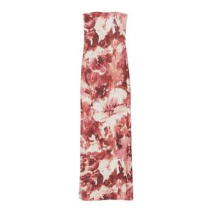 Pull&Bear Šaty  rosé / bordová / pastelovo červená / šedobiela