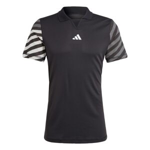 ADIDAS PERFORMANCE Funkčné tričko 'Heat.Rdy Freelift Pro '  sivá / čierna / biela
