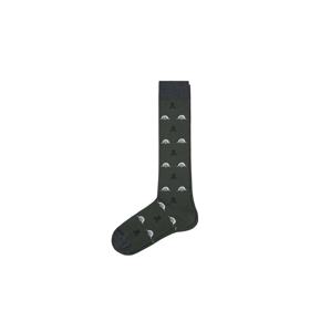 Scalpers Ponožky  zelená / čierna / biela