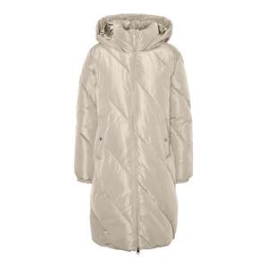 VERO MODA Zimný kabát 'ELANORDORA'  svetlobéžová