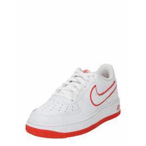 Nike Sportswear Tenisky 'Air Force 1'  červená / biela