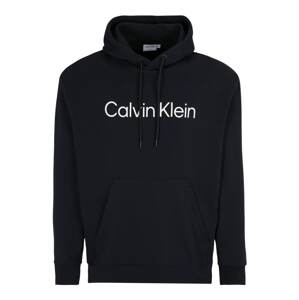 Calvin Klein Big & Tall Mikina  tmavomodrá / biela