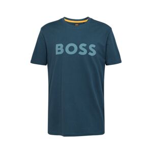 BOSS Orange Tričko 'Thinking 1'  námornícka modrá / svetlosivá