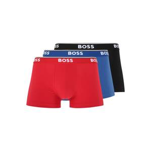 BOSS Orange Boxerky 'Power'  modrá / červená / čierna / biela
