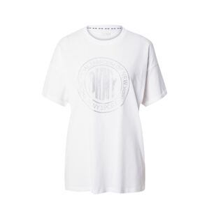 DKNY Performance Funkčné tričko  striebornosivá / biela