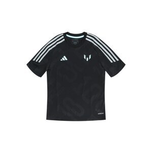 ADIDAS PERFORMANCE Funkčné tričko 'Messi'  antracitová / čierna / biela
