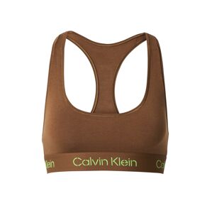 Calvin Klein Underwear Podprsenka  hnedá / svetlozelená