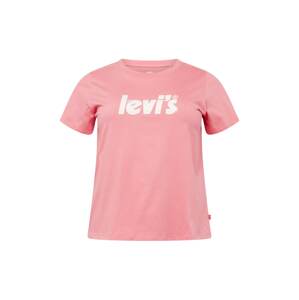 Levi's® Plus Tričko  ružová / strieborná / biela