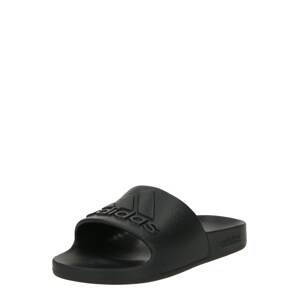 ADIDAS SPORTSWEAR Plážové / kúpacie topánky 'Aqua Adilette'  čierna