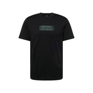GUESS Funkčné tričko 'CALVIN'  antracitová / čierna