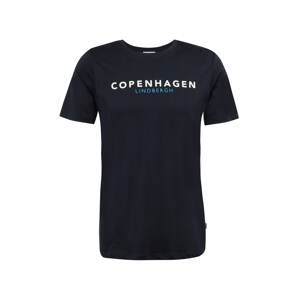 Lindbergh Tričko 'Copenhagen'  modrá / námornícka modrá / biela
