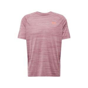UNDER ARMOUR Funkčné tričko 'iger'  oranžová / ružová
