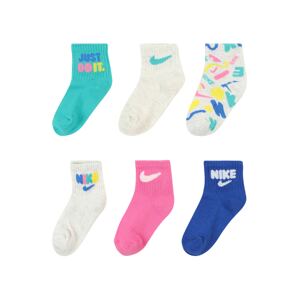 Nike Sportswear Ponožky 'PRIMARY PLAY'  modrá / sivá melírovaná / ružová / biela melírovaná