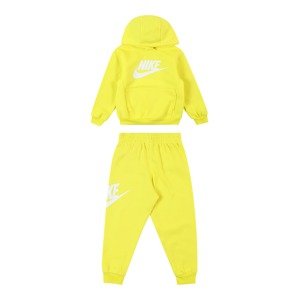 Nike Sportswear Joggingová súprava  neónovo žltá / biela