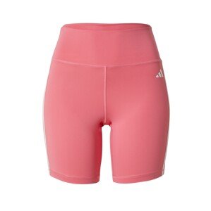 ADIDAS PERFORMANCE Športové nohavice 'Essentials'  ružová / biela