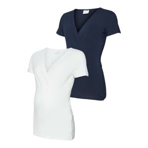 MAMALICIOUS Tričko 'Kate Tess'  námornícka modrá / biela