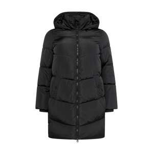 Vero Moda Curve Zimný kabát 'CHALSEY'  čierna