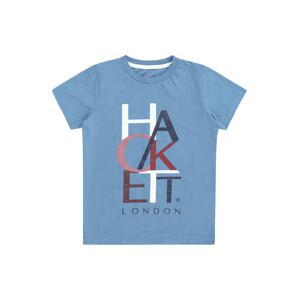 Hackett London Tričko  svetlomodrá / tmavomodrá / červená / biela