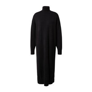MOSS COPENHAGEN Pletené šaty 'Odanna'  čierna