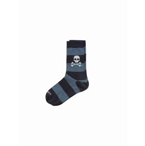 Scalpers Ponožky 'Rugby'  modrá / námornícka modrá / biela