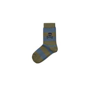Scalpers Ponožky  modrá / kaki