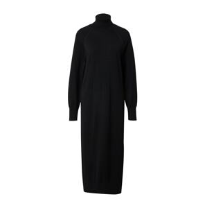 ECOALF Pletené šaty 'ABETO'  čierna