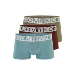 Calvin Klein Underwear Boxerky  tyrkysová / gaštanová / striebornosivá / olivová
