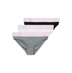 Calvin Klein Underwear Nohavičky  tmavosivá / ružová / čierna / biela
