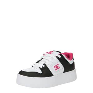 DC Shoes Nízke tenisky 'MANTECA'  ružová / čierna / biela