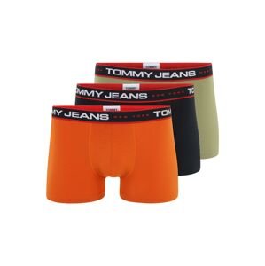 Tommy Jeans Boxerky  námornícka modrá / svetlozelená / oranžová / biela