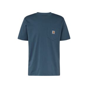 Carhartt WIP Tričko  sivá / oranžová / strieborná