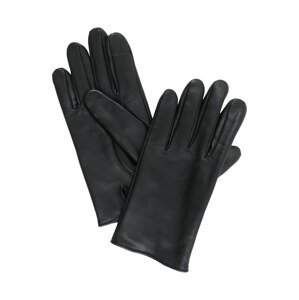 BOSS Black Prstové rukavice  čierna