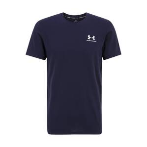 UNDER ARMOUR Funkčné tričko  námornícka modrá / šedobiela