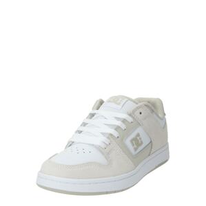 DC Shoes Nízke tenisky 'MANTECA'  sivobéžová / kamenná / biela