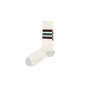 Scalpers Ponožky  hnedá / zelená / biela