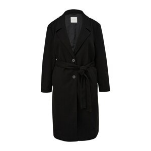 TRIANGLE Prechodný kabát  čierna